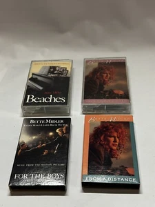 4 Bette Midler Cassette beaches for the boys from a distance peoples lives Nice - Picture 1 of 2