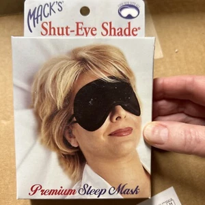 New Mack’s Shut-Eye Shade Premium Sleep Mask Soft Cushioned - Picture 1 of 2