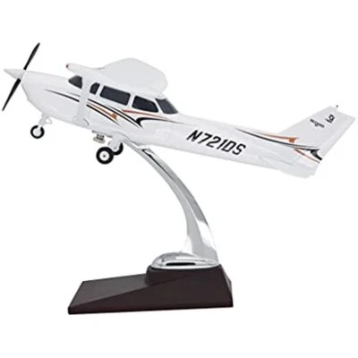 1:32 10.8inch Cessna 172 Landing Gear ABS Resin Airplane Model Diecast Plane - Image 1 of 4
