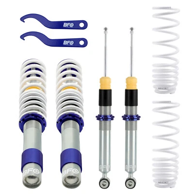 Adj.Coilovers for BMW 5 Series E39 520i Sedan 95-03 Spring Struts Shock absorber - image 1 of 4
