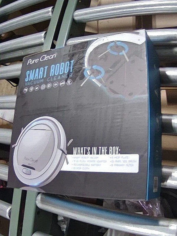 Pure Clean Smart Robot Vacuum Cleaner w/ Navigation for Hardwood Floor(Open Box) - Image 1 of 1