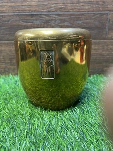 Antique 1920’s Benedict Maya Bronze Pot #3127 5 in.High 5 in. Wide 13oz - Picture 1 of 3