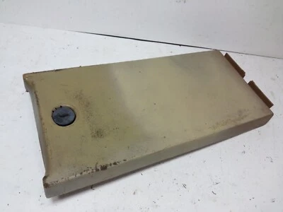 1987-1989 Cadillac Allante центральная консоль крышка кожаный замок седло желтовато-коричневый - Изображение 1 из 4