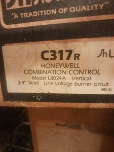 CONTROL DE COMBINACIÓN HONEYWELL PROTECTORELAY L8024, L8024A, L8051A - Imagen 1 de 4