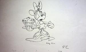 Mickey's Birthday Party 1942 Producción MINNIE MOUSE Estudio Copia Diseño Página #GB - Imagen 1 de 2