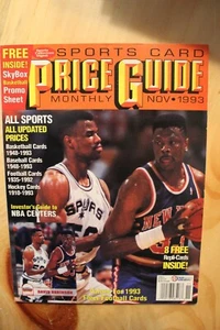 1993 Sports Card Price Guide David Robinson(Cover)-Karl Malone(cardsheet)NOLABEL - Picture 1 of 2