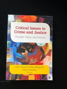 Critical Issues in Crime and Justice : Thought, Policy, and Practice, Paperba... - Picture 1 of 4