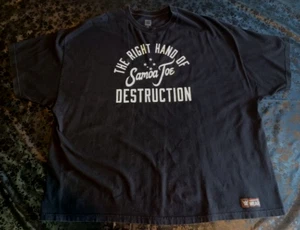 Samoa Joe - RARE WWE wrestling Tee Shirt - Size 5XL Right Hand of Destruction - Picture 1 of 6