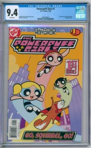 Cómics de DC de Powerpuff Girls de 2000 con clasificación CGC 9,4 casi nuevo - Imagen 1 de 2