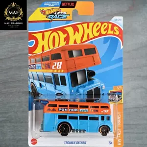 Hot Wheels Trouble Decker #126 Mainline 2024 ∣ Diecast New Car Collector - Imagen 1 de 2