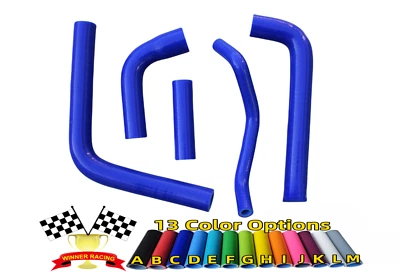 KIT MANGUERA REFRIGERANTE RADIADOR SILICONA YAMAHA YZF-R6/R6N 1999-2002 AZUL Foto 1 de 4