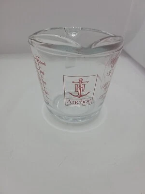 Anchor Hocking company Glass 8 oz (1cup) Measuring Cup Model 696 - Image 1 of 4