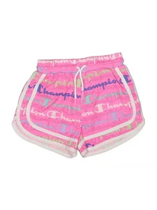 Champion Girls Pink Athletic Shorts 7 - Picture 1 of 2