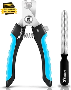 Dog Nail Clippers and Trimmer with Safety Guard to Avoid Over-Cutting Toe Nails - Imagen 1 de 8