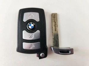 FOR PARTS ONLY ORIGINAL BMW 7-SERIES OEM SMART KEY LESS ENTRY REMOTE FOB CAR USA - Picture 1 of 15