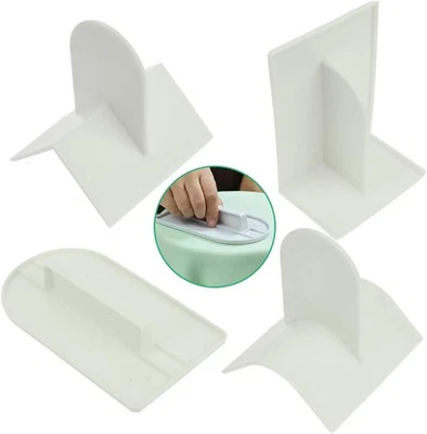 Juego de 4 pulidores suavizantes para glaseado de fondant para decoración de pasteles herramienta Sugarcraft - Imagen 1 de 4