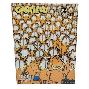 Garfield 1000 Pcs Jigsaw Puzzle By Aquarius 20" x 27" Brand New Sealed - Picture 1 of 6