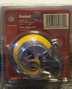 Los Angeles Rams Riddell Mini Helmet Pocket Chrome NFL Football New Sealed - Picture 1 of 4