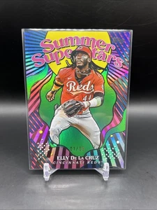 2025 Topps Serie 2 Elly De La Cruz SS-11 Summer Superstars Verde 1/99 Rojos A35 - Imagen 1 de 3