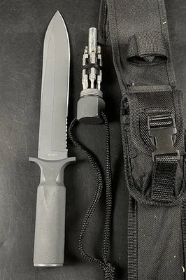 Schrade/Chris Reeve-Shadow clone SCHF1 Extreme w/ Drill Bits RARE DISCONTINUED - Image 1 of 4