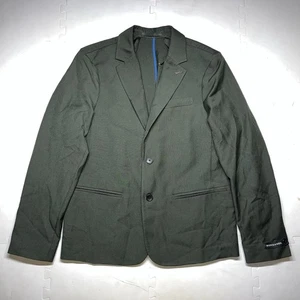 Scotch And Soda Sports Blazer Mens Large 44 Forrest Green Jacket Single Breasted - Picture 1 of 10