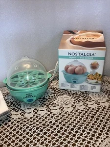 Nostalgia New Open Box My Mini Premium 7-Egg Cooker Boiled Or Poached - Picture 1 of 3