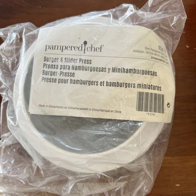 Пресс для бургеров и слайдеров Pamped Chef No1174 новый запечатанный пакет регулируемый 3 штуки - Изображение 1 из 2