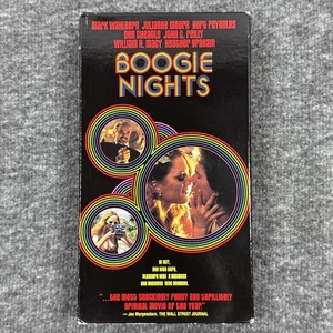 Boogie Nights VHS 1997 Cult Drama Drew Barrymore Wahlberg Rare OOP - Picture 1 of 3
