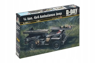 Jeep ambulanza Italeri 0326 - 1:35 1/4 ton 4x4 - Immagine 1 di 4