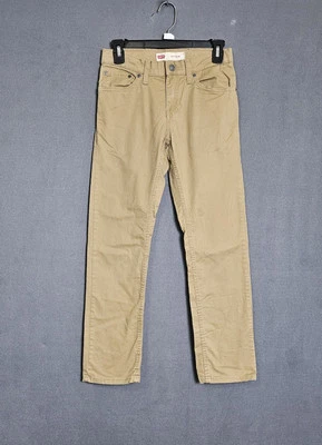 Levi's 511 Youth Slim 12 Reg -Khaki Jeans  26x26 - Image 1 of 4