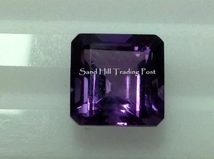 Natürlicher 8 mm lose Asscher 2,34 ct afrikanischer Amethyst AAA - Bild 1 von 1