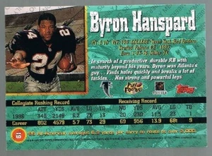 97 Stadium Club Members only BYRON HANSPARD Falcons RC - Picture 1 of 1