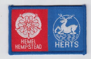Pfadfinder Doppelabzeichen veraltet HEMEL HEMPSTEAD/HERTS - Bild 1 von 1