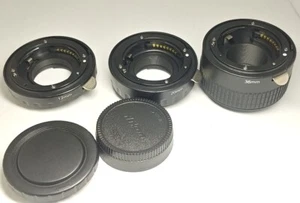 Nikon N-AF Macro Extension Tube set - Picture 1 of 4