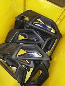 W124 Juego Tiradores Puerta Interior 4x Cromo Delantero Trasero Izquierdo Derecho - Imagen 1 de 1