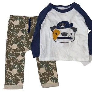 Boys NWT Koalababy 2PC Outfit Joggers and Top Size 9-12M - Picture 1 of 3