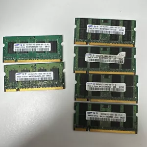 Samsung 1GB 2Rx8PC2-2RX16PC2. 5300S-555-12-A3 DDR2 SODIMM Laptop RAM - Picture 1 of 1