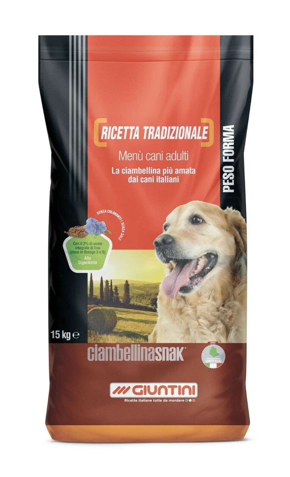 Giuntini Ciambellina Snack Proteico - Mangime Completo per Cani 15 kg - Immagine 1 di 1