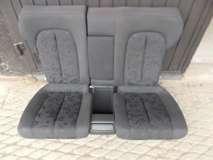 Mercedes Benz CLK Rücksitzbank hinten Lenhne schwarz Stoff Kopfstützen W208 200 - Bild 1 von 10