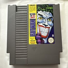 BATMAN: RETURN OF THE JOKER Nintendo NES muy bueno