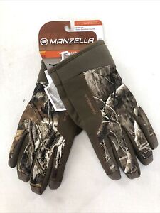 Manzella Realtree Bobcat Thinsulate Insulated Scent Control Hunting Gloves XL