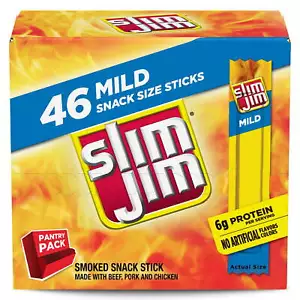 Mild Flavor Snack-Sized Meat Stick Multipack, 0.28 oz. 46 Count Box - Picture 1 of 6