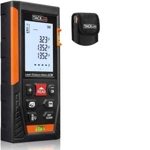 Medida láser TACKLIFE HD60 196 pies con 2 niveles de burbuja y modo pitagórico - Imagen 1 de 7