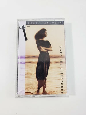 Tracie Spencer Make The Difference Cassette Tape Factory Sealed Cracked Case Foto 1 de 3