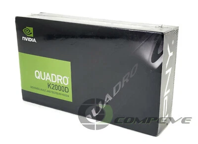 NEW PNY Vidia Quadro K2000D 2GB Dual DVI VCQK2000D-PB Medical Imaging Video Card - Image 1 of 3