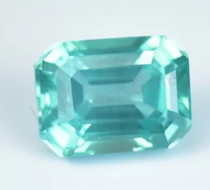 Natural Teal Sapphire 2.25 Ct Stunning Emerald CERTIFIED Loose Gemstone - Picture 1 of 4