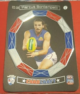 2021 team Coach Card Craft Marcus Bontempelli CC-18 #1 - Western Bulldogs - Picture 1 of 1