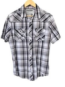 Machine Cowboy Shirt Short Sleeve Size M - Picture 1 of 6