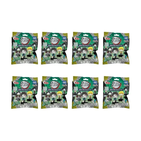 Demon Slayer Nitotan Figure Collection Vol 1 - Lot of 8 New + Sealed Blind Bags Cover