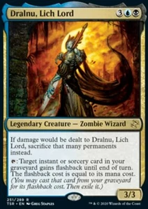 Magic the Gathering MTG Dralnu, Lich Lord (251) Time Spiral Remastered LP - Picture 1 of 1